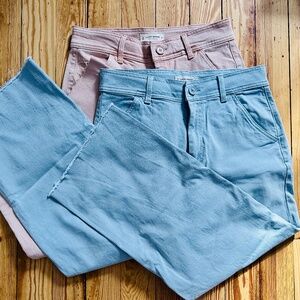 Lucky Brand Wide Leg Jeans, Raw Hem (2 Pairs)